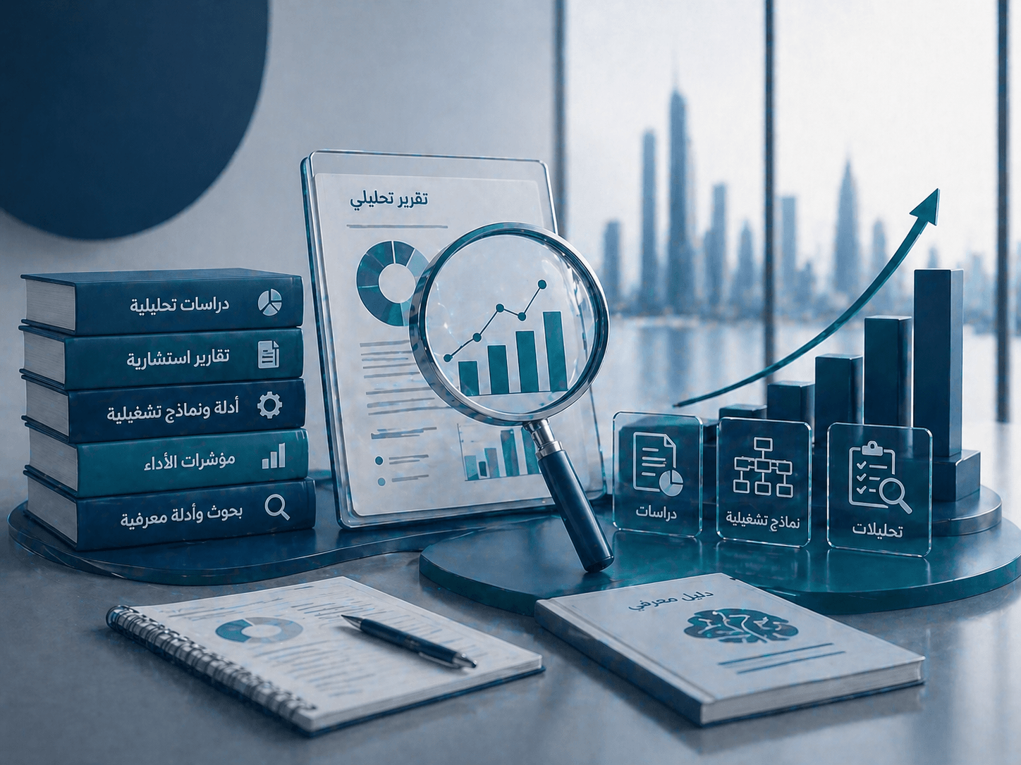 الدراسات والأدلة الإدارية